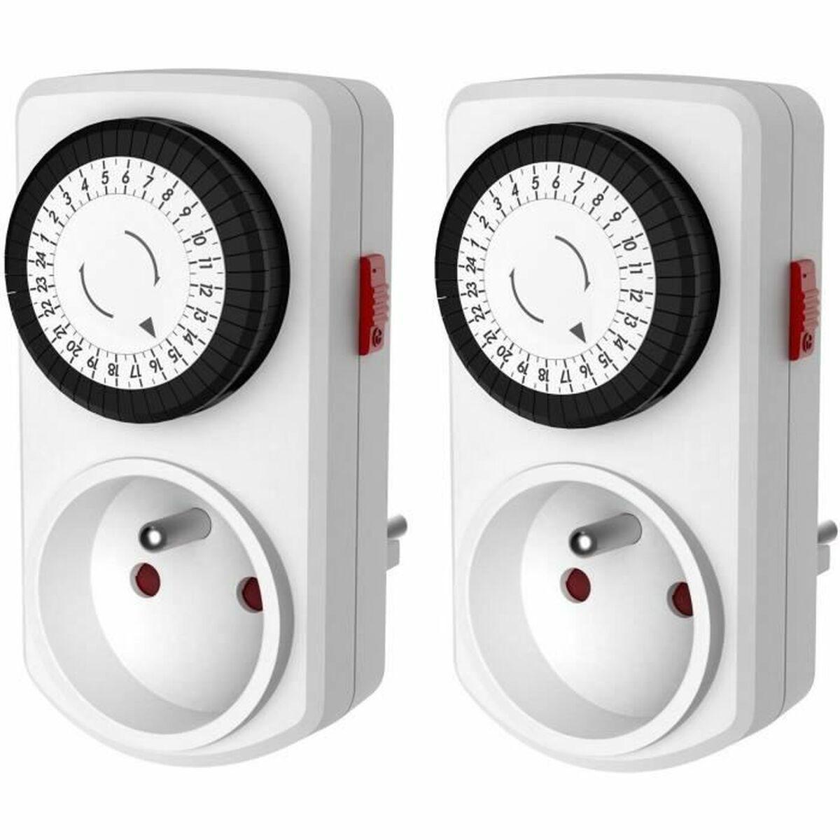 Temporizador GAO Temporizador Analógico Fácil de usar, ligero y manejable 230 V 16 A