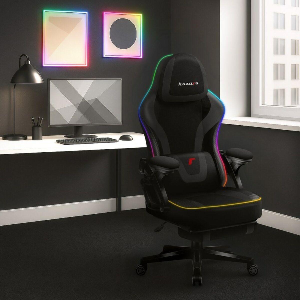 Silla Gaming Huzaro HZ-FORCE 4.6 RGB BLACK MESH