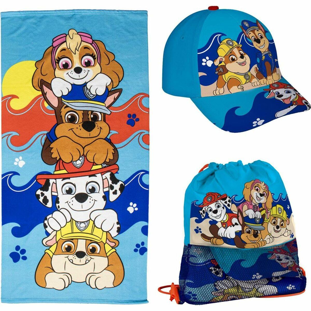 Toalla de Playa The Paw Patrol Azul 33 x 27 x 7 cm