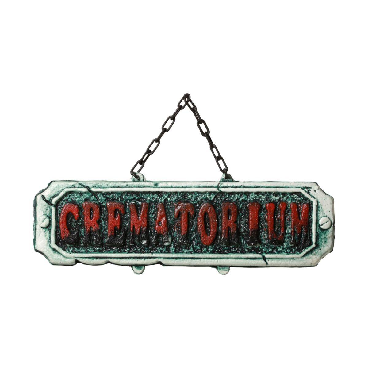 Decoración para Halloween Crematorium 41 x 10 cm