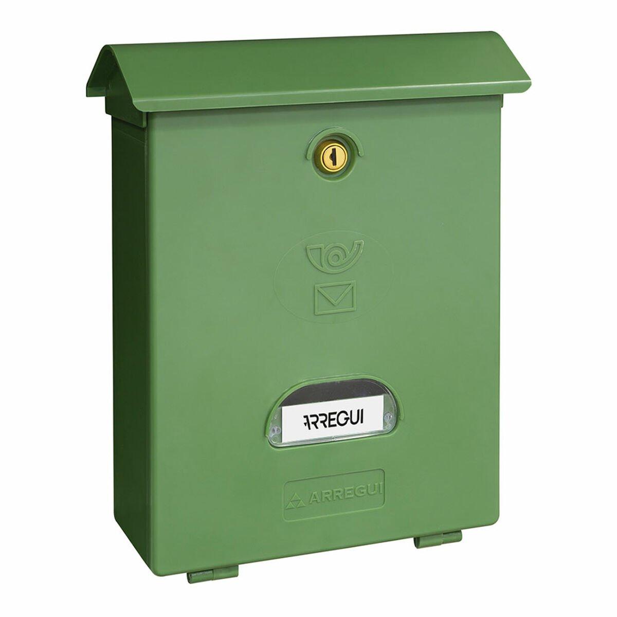 Buzón Arregui Verde Poliestireno Classic 27 X 11 X 34,6 cm