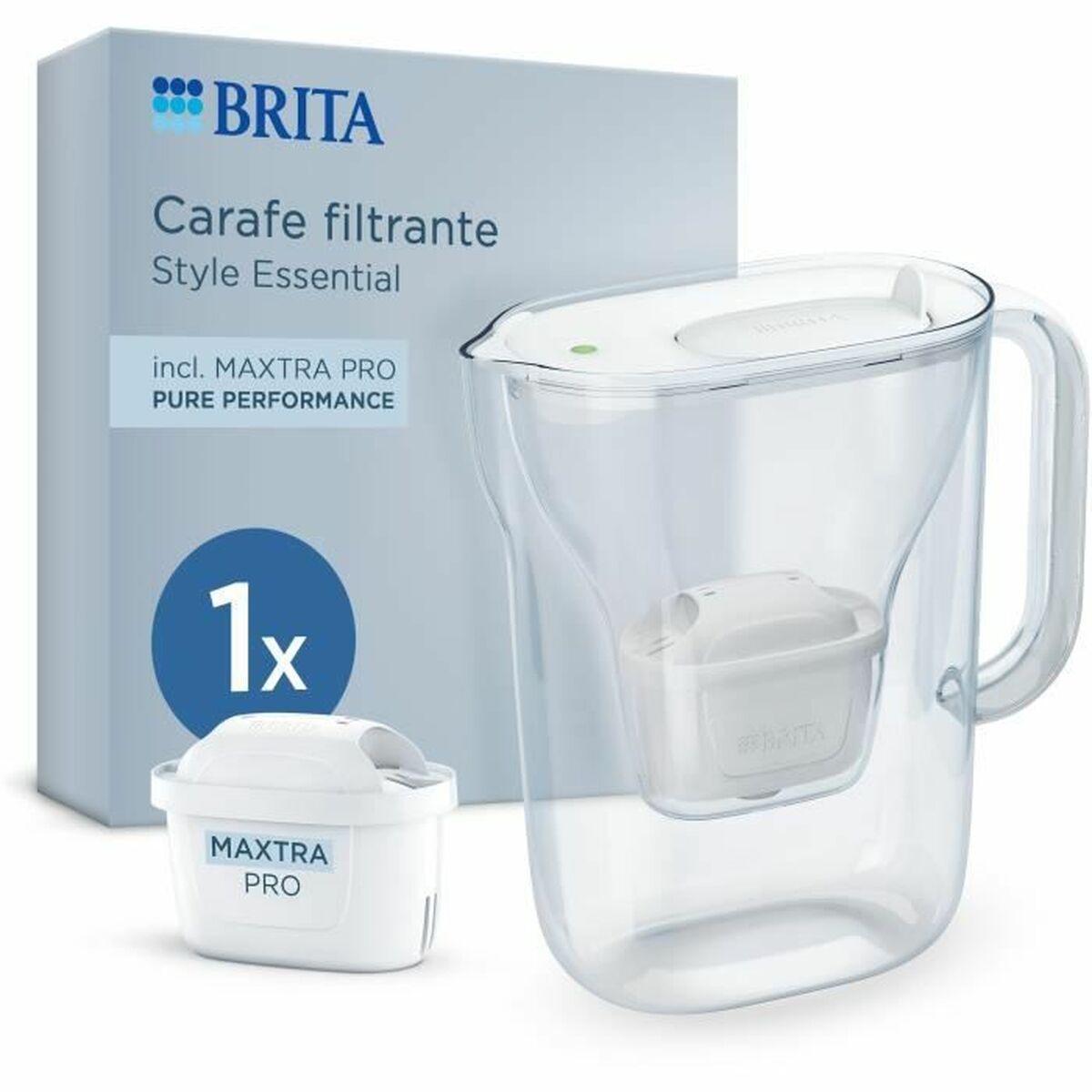 Jarra Filtrante Brita Style Essential Blanco Transparente 2,4 L