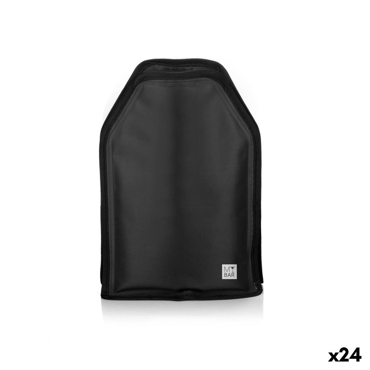 Enfriador de Botellas My Bar Negro 15 x 23 cm (24 Unidades)