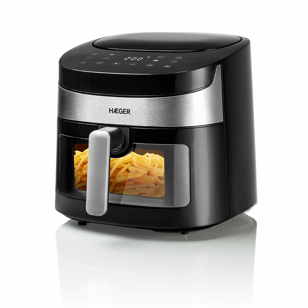 Freidora de Aire Haeger AF-D80.008A Negro 1800 W 8 L