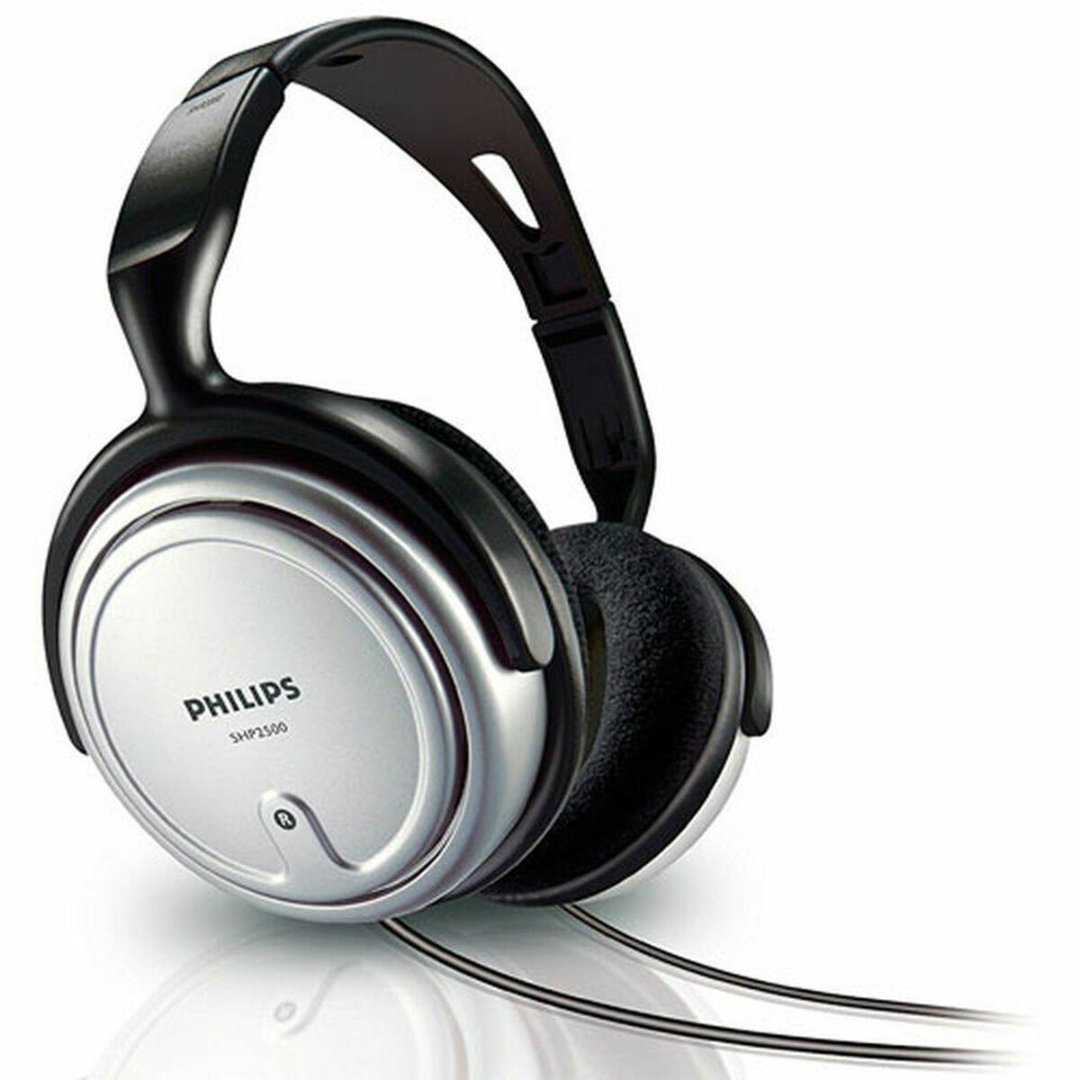 Auriculares con Micrófono Philips SHP2500/37 Negro Gris Con cable