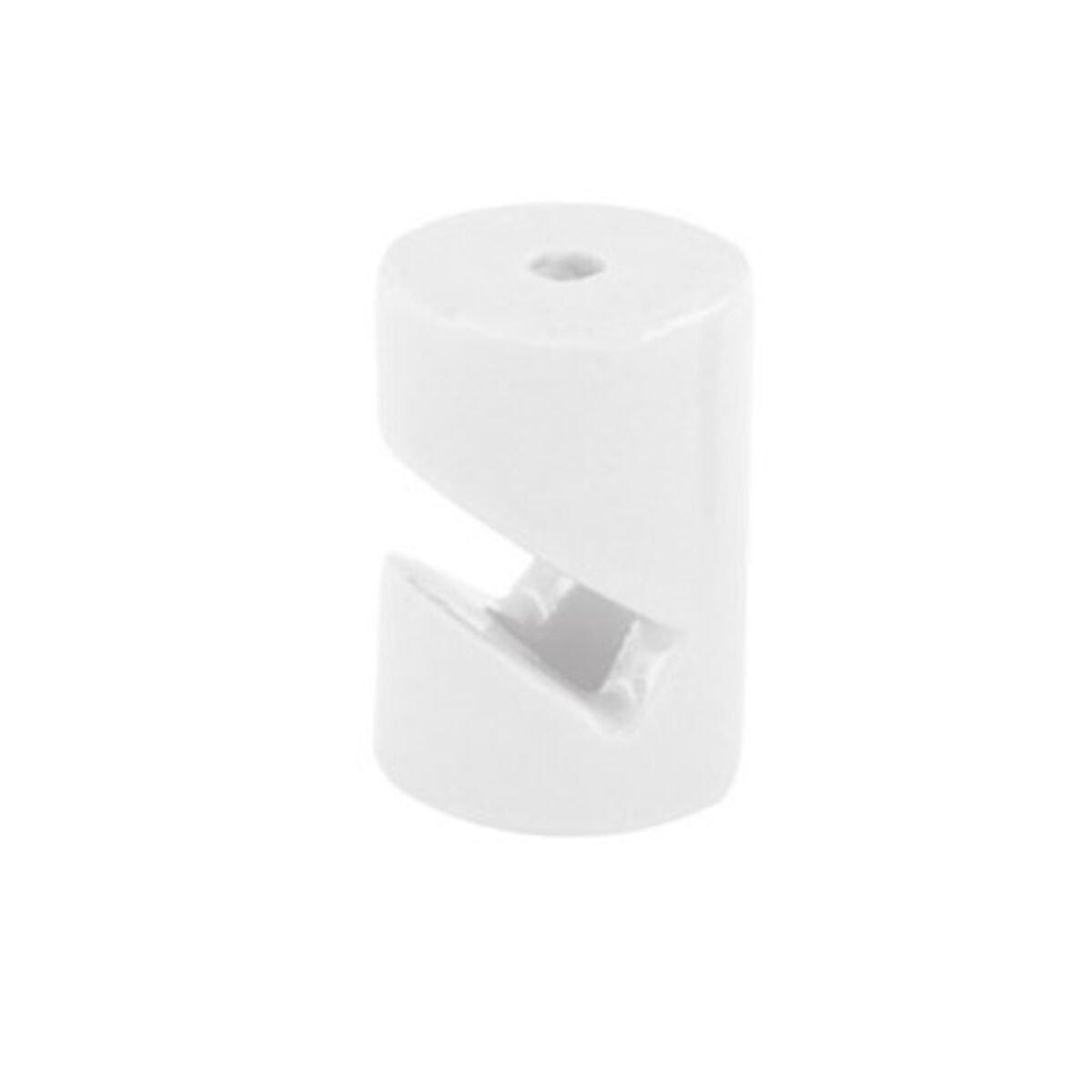 Sujetacables F-line Blanco Plástico 5 Unidades
