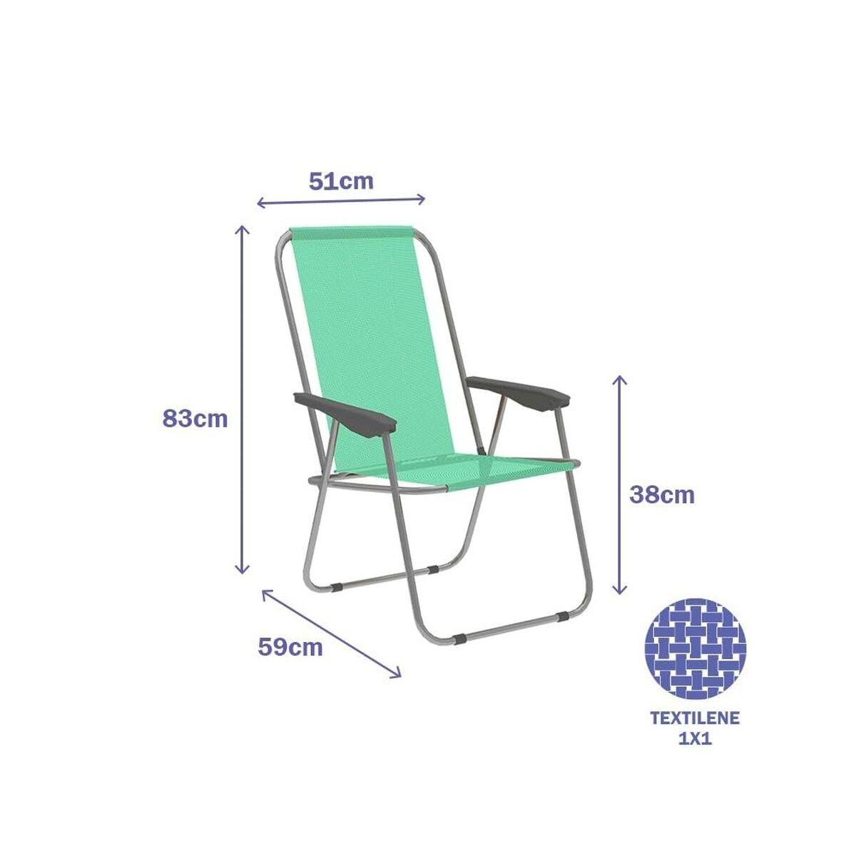 Silla Plegable Marbueno Verde 59 x 83 x 51 cm