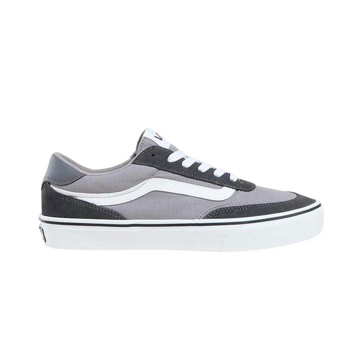 Zapatillas Deportivas Hombre Vans Brooklyn Ls Tonl Gris claro