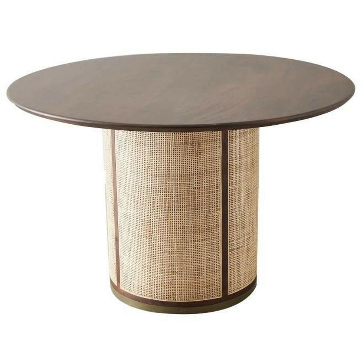 Mesa de Comedor Home ESPRIT Madera de mango 130 x 130 x 76 cm