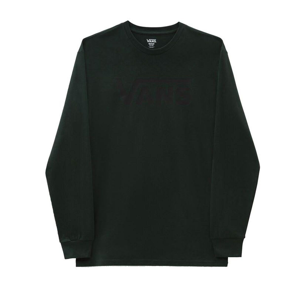 Sudadera sin Capucha Hombre Vans Classic LS Verde oscuro