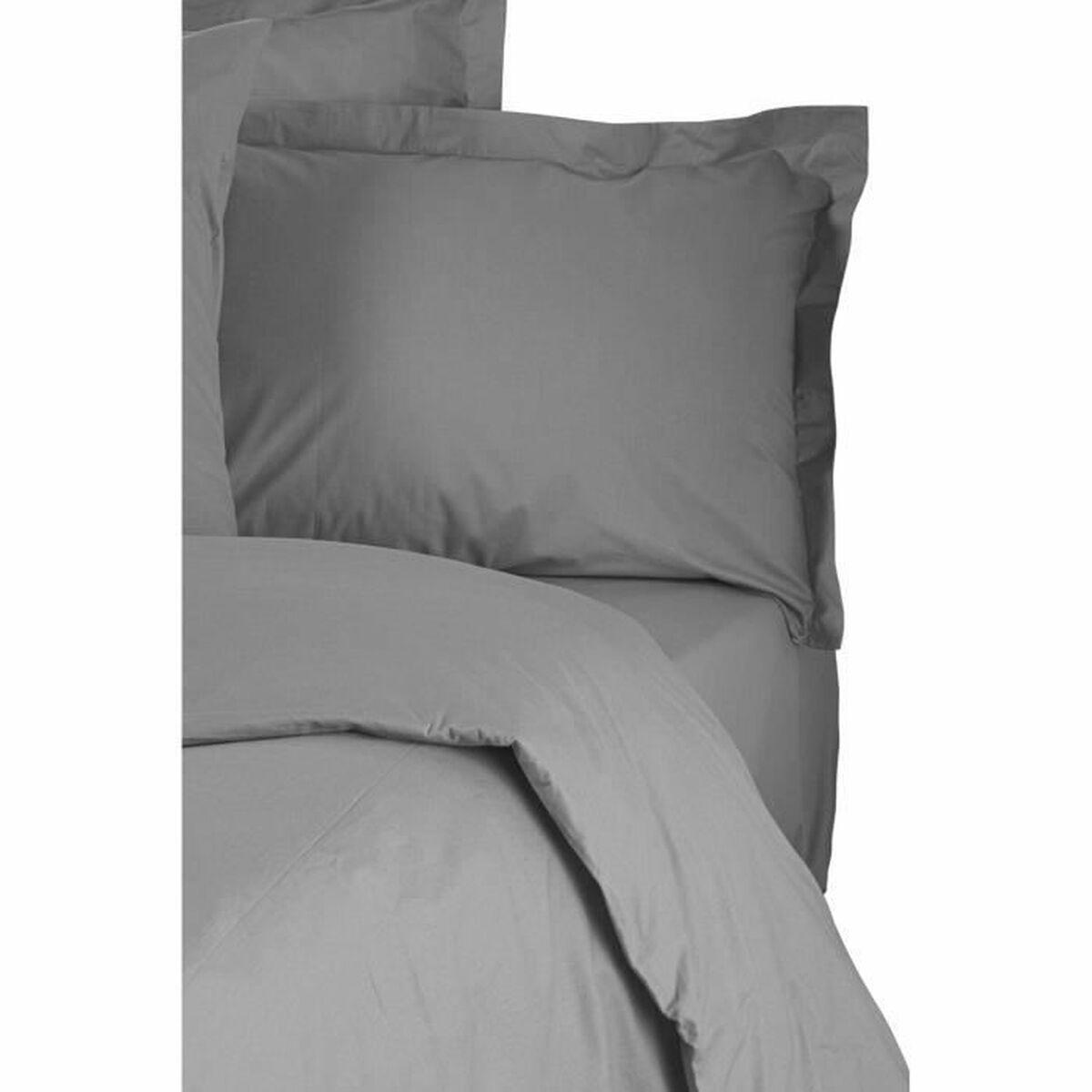 Juego de funda nórdica Gris Cama de 200 3 Piezas