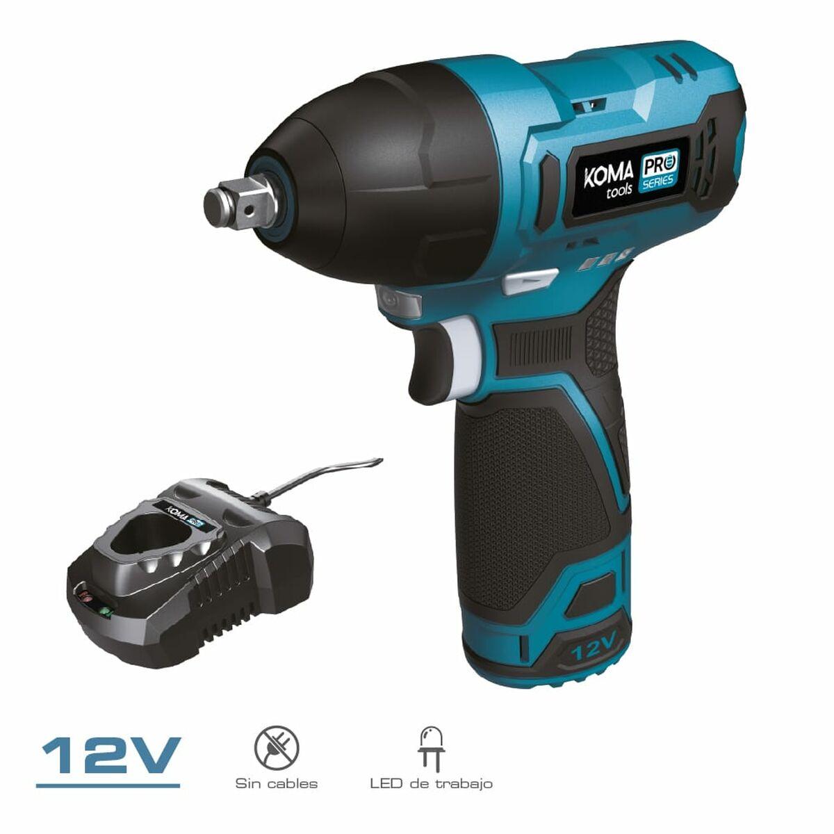 Llave de impacto Koma Tools 12 V 120 nm