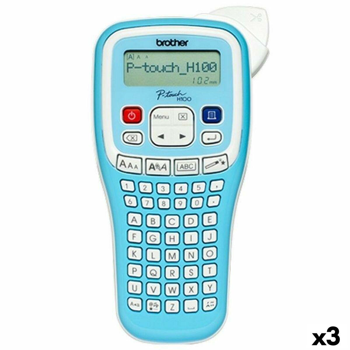 Rotuladora Eléctrica Brother P-TOUCH PTH100LB (3 Unidades)