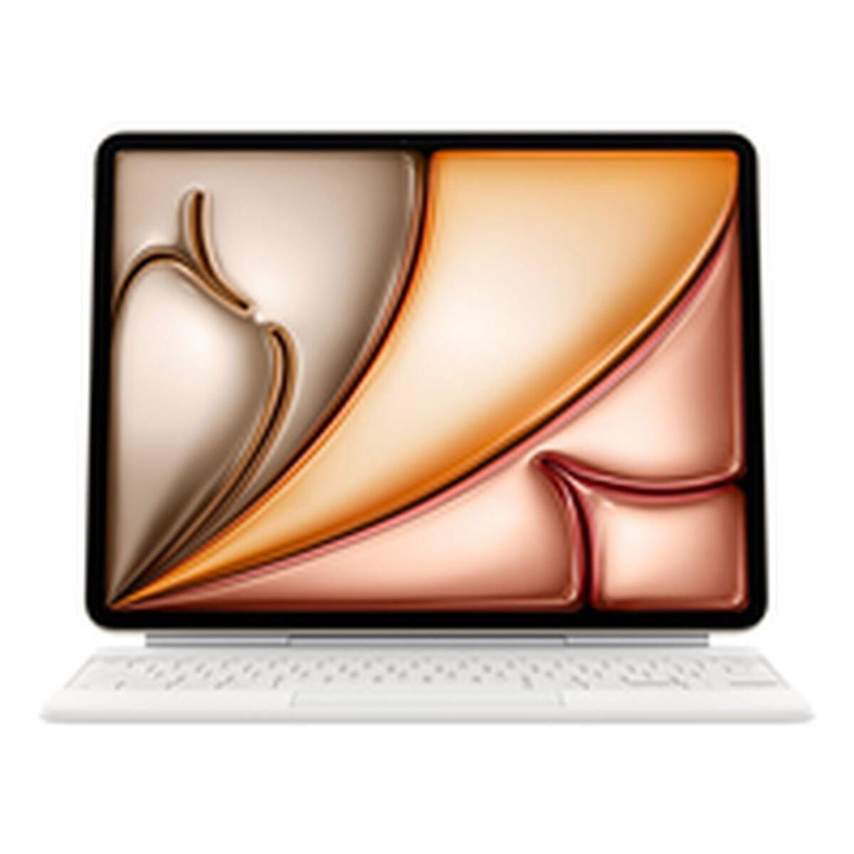 Teclado Apple MDFW4Y/A Blanco Qwerty Español