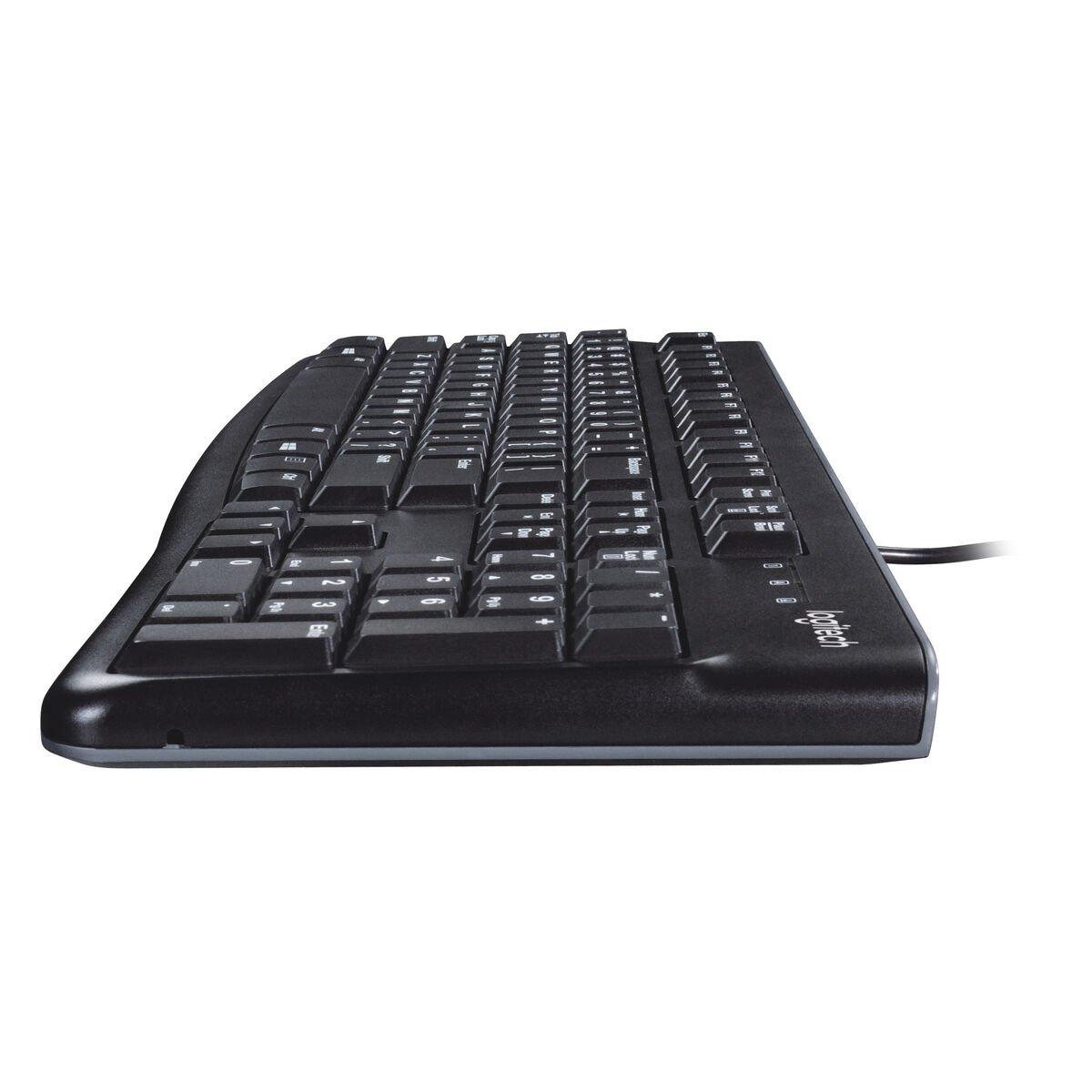 Teclado Logitech 920-002482 Negro Qwerty Español AZERTY