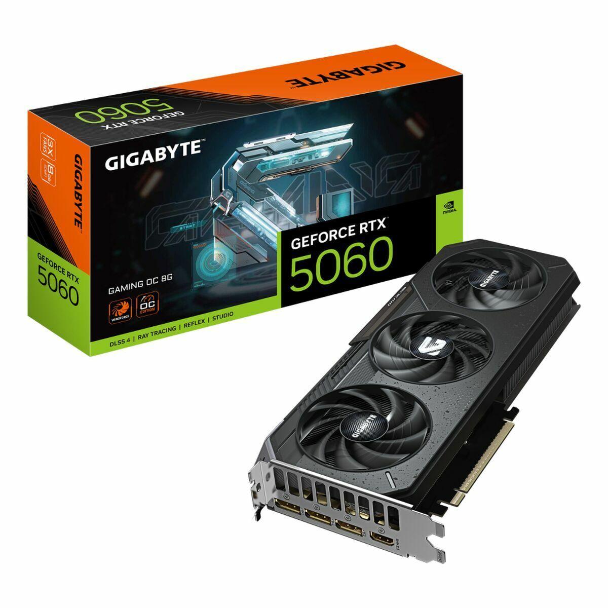 Tarjeta Gráfica Gigabyte 9VN5060GO-00-G10 GEFORCE RTX 5060 8 GB GDDR7