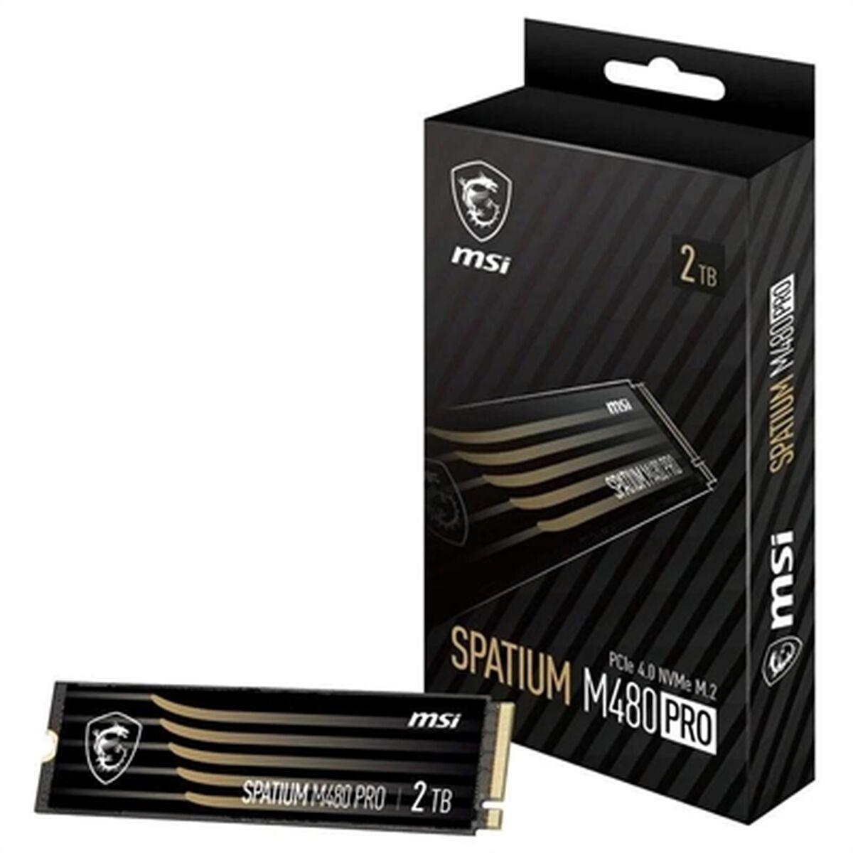 Disco Duro MSI SPATIUM M480 Pro 2 TB SSD