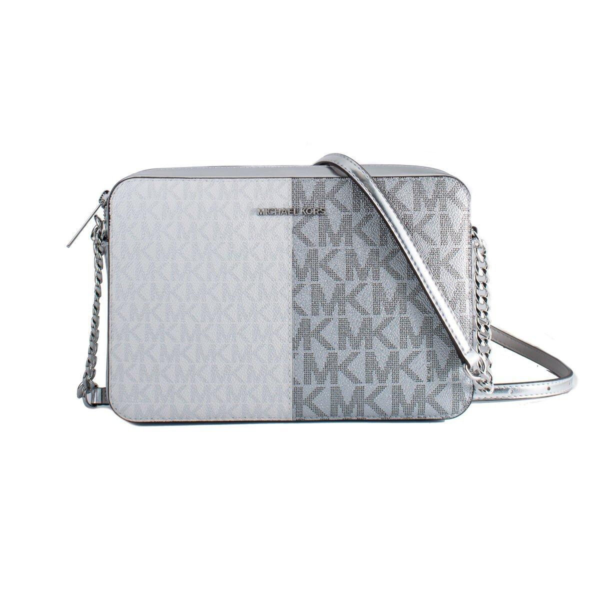 Bolso Bandolera Michael Kors 35F5STTC9Y-SILVER Gris 24 x 16 x 6 cm