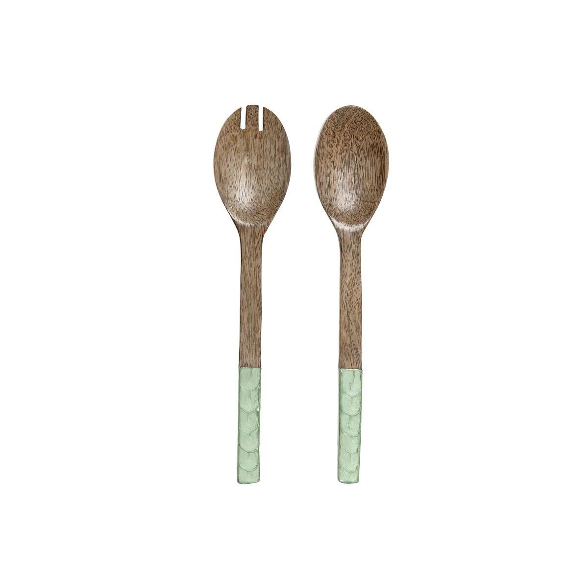 Utensilios de cocina Home ESPRIT Madera de mango 32 X 6 X 1,5 CM