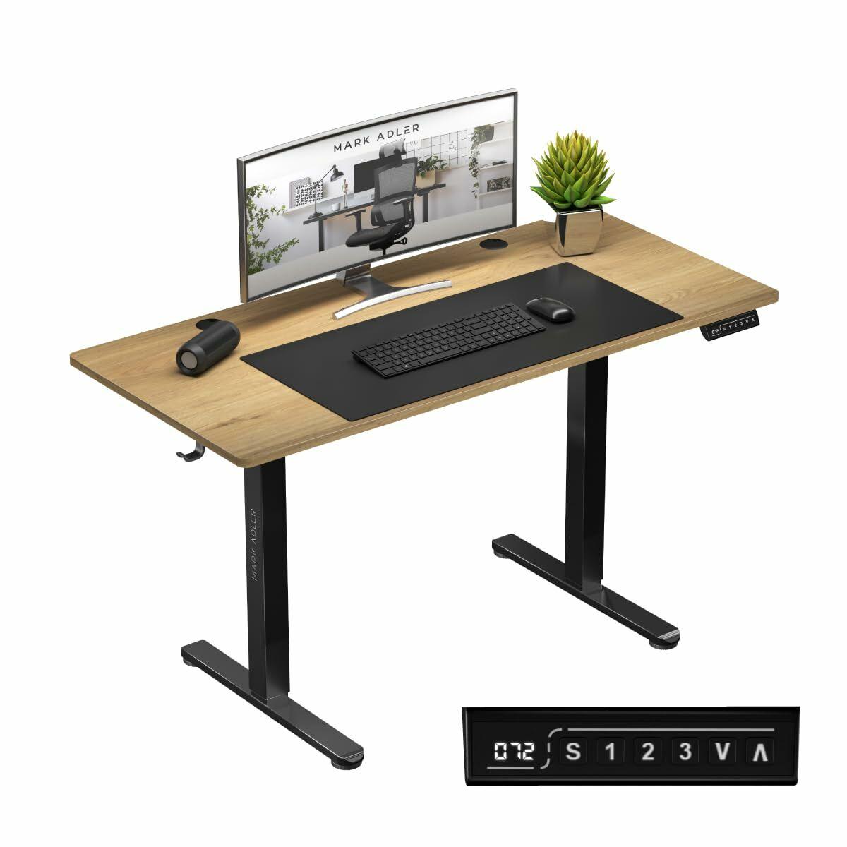 Mesa de Escritorio Mark Adler MA-LEADER 7.0 Negro Bronce