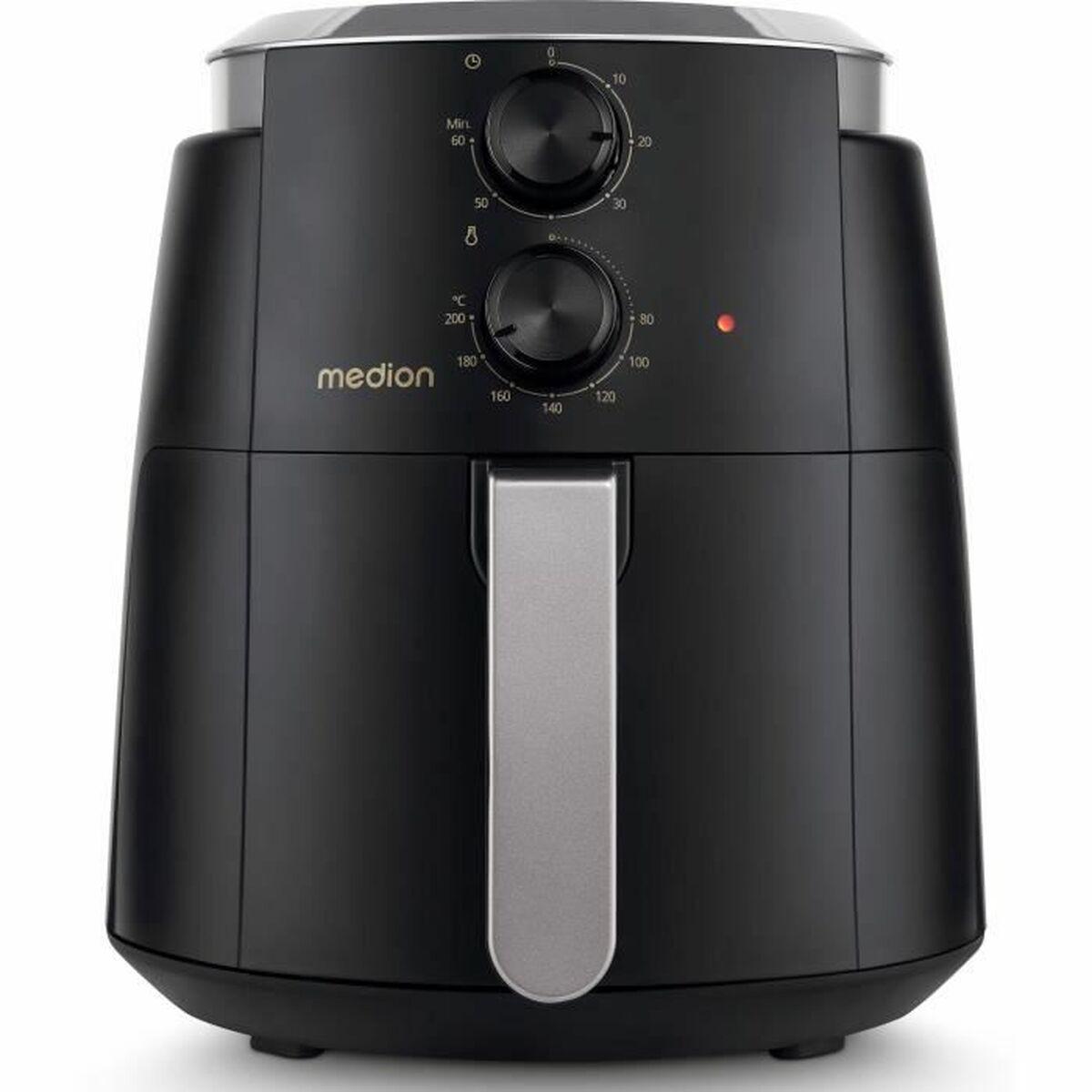 Freidora Medion Negro