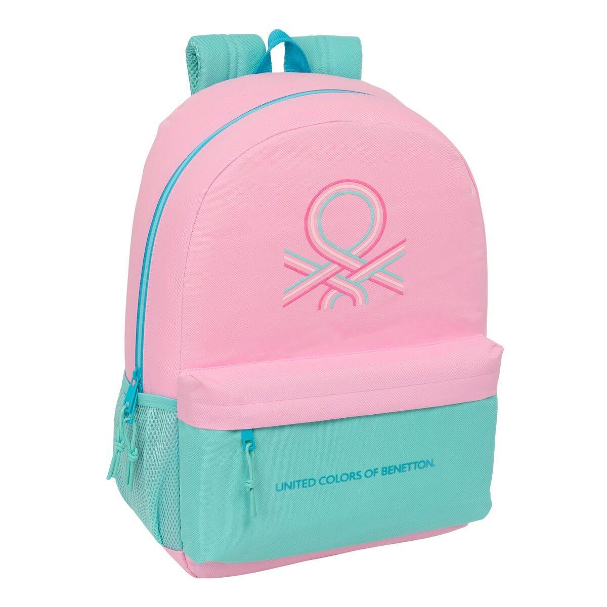 Mochila Escolar Benetton Dolce Multicolor 30 x 46 x 14 cm
