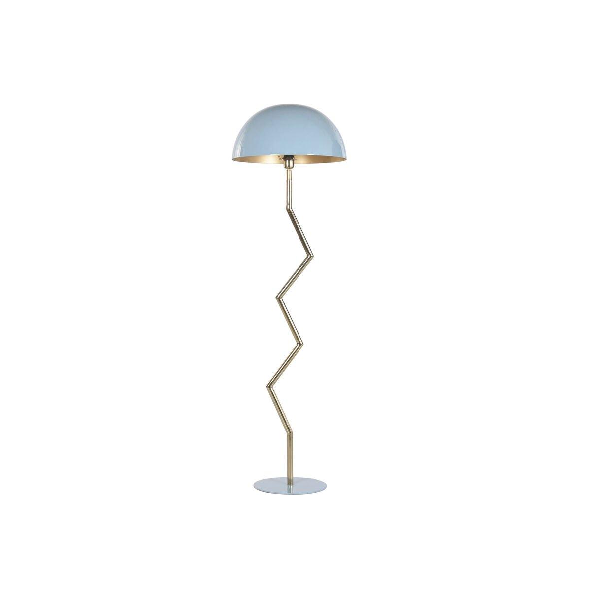 Lámpara de Pie Home ESPRIT Azul Dorado 220 V 45 x 45 x 153 cm