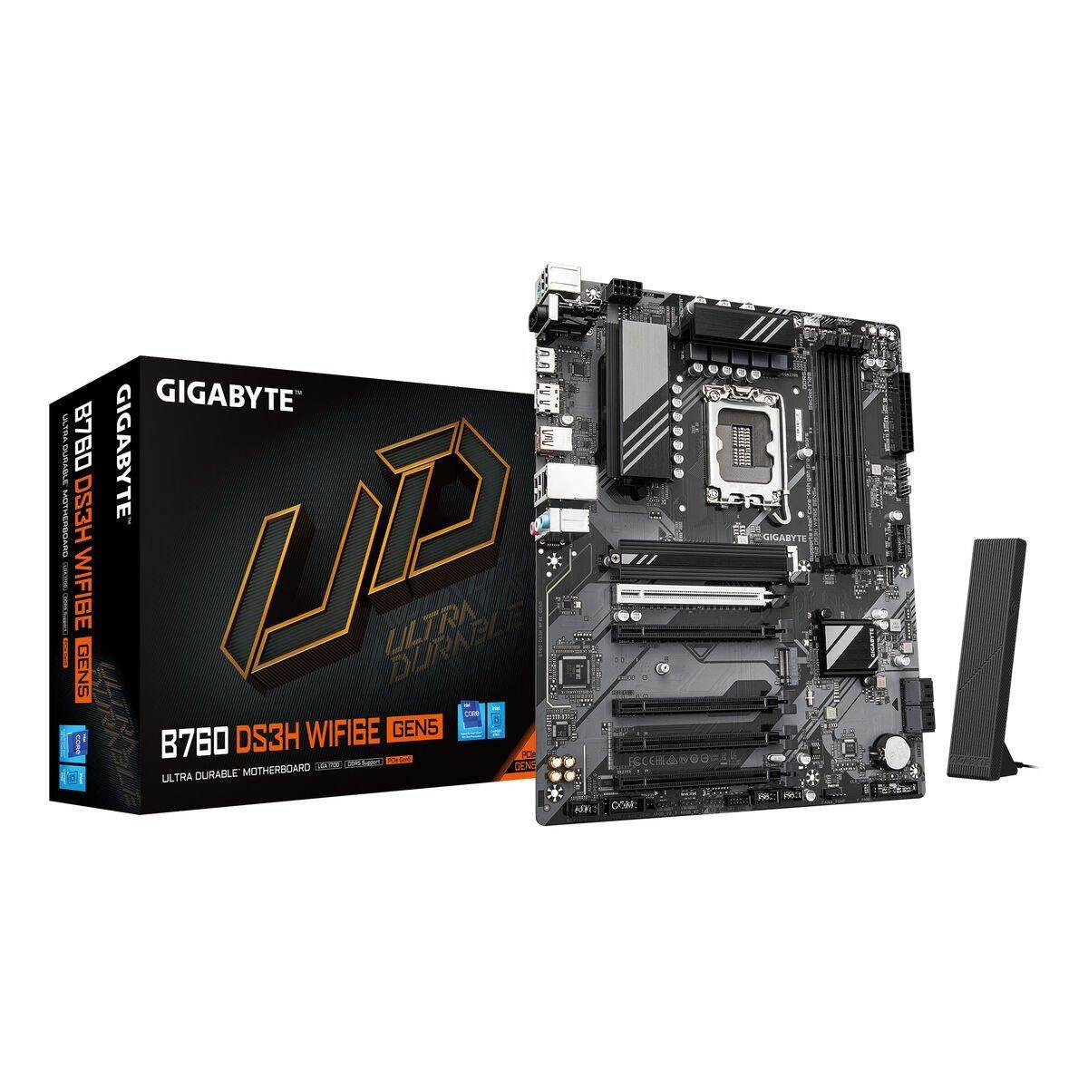 Placa Base Gigabyte B760 DS3H WIFI6E GEN5 INTEL B760 EXPRESS LGA 1700