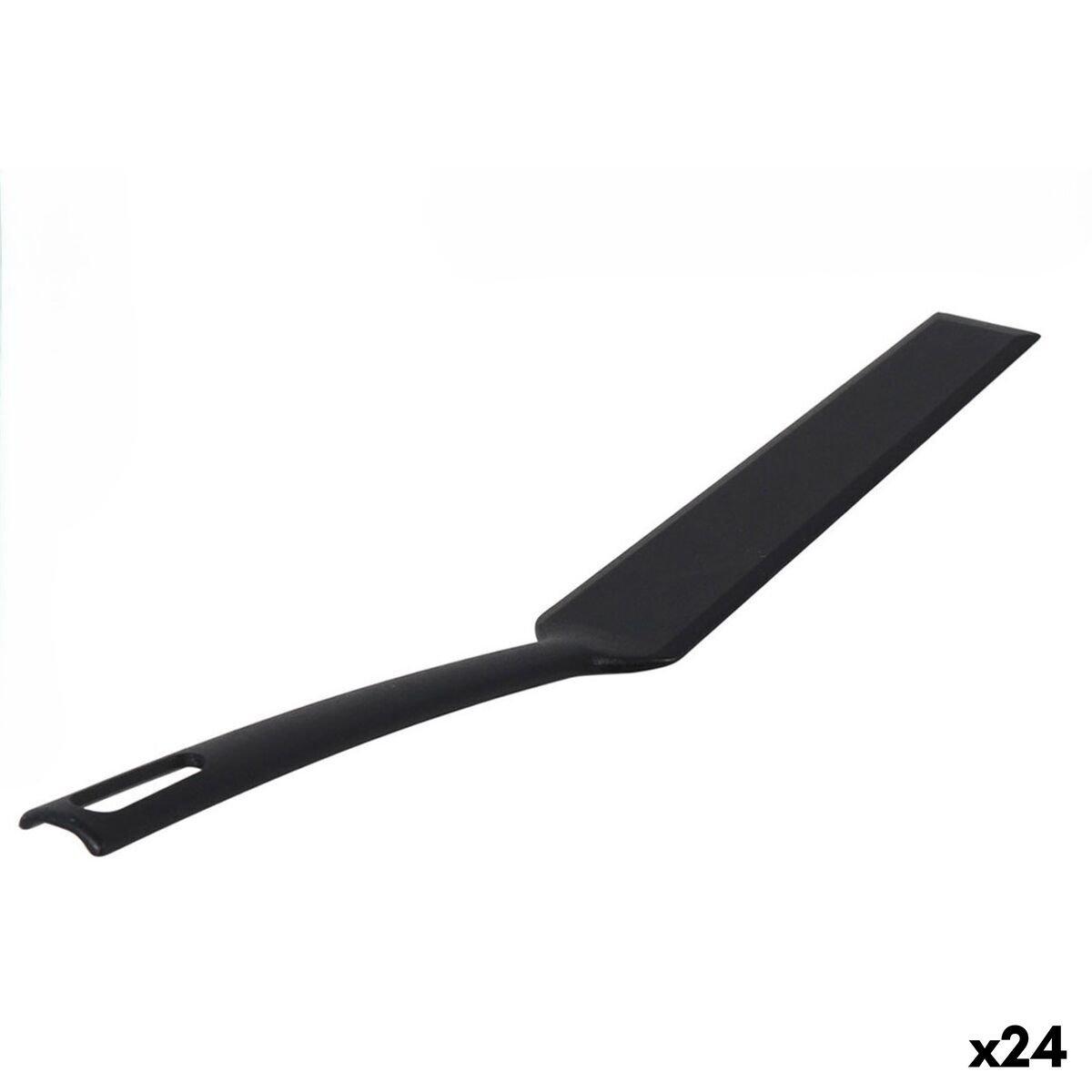 Espátula para Pastel Quttin Negro Nailon 31 x 3,7 x 4 cm (24 Unidades)