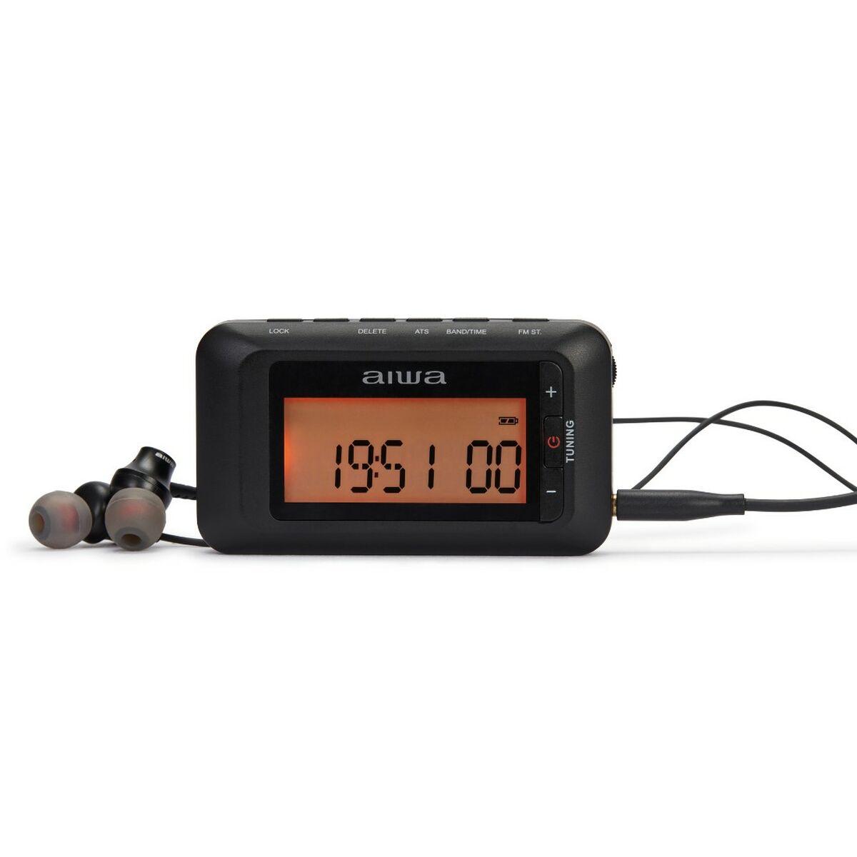 Radio Aiwa RD-10 Negro AM/FM Retro