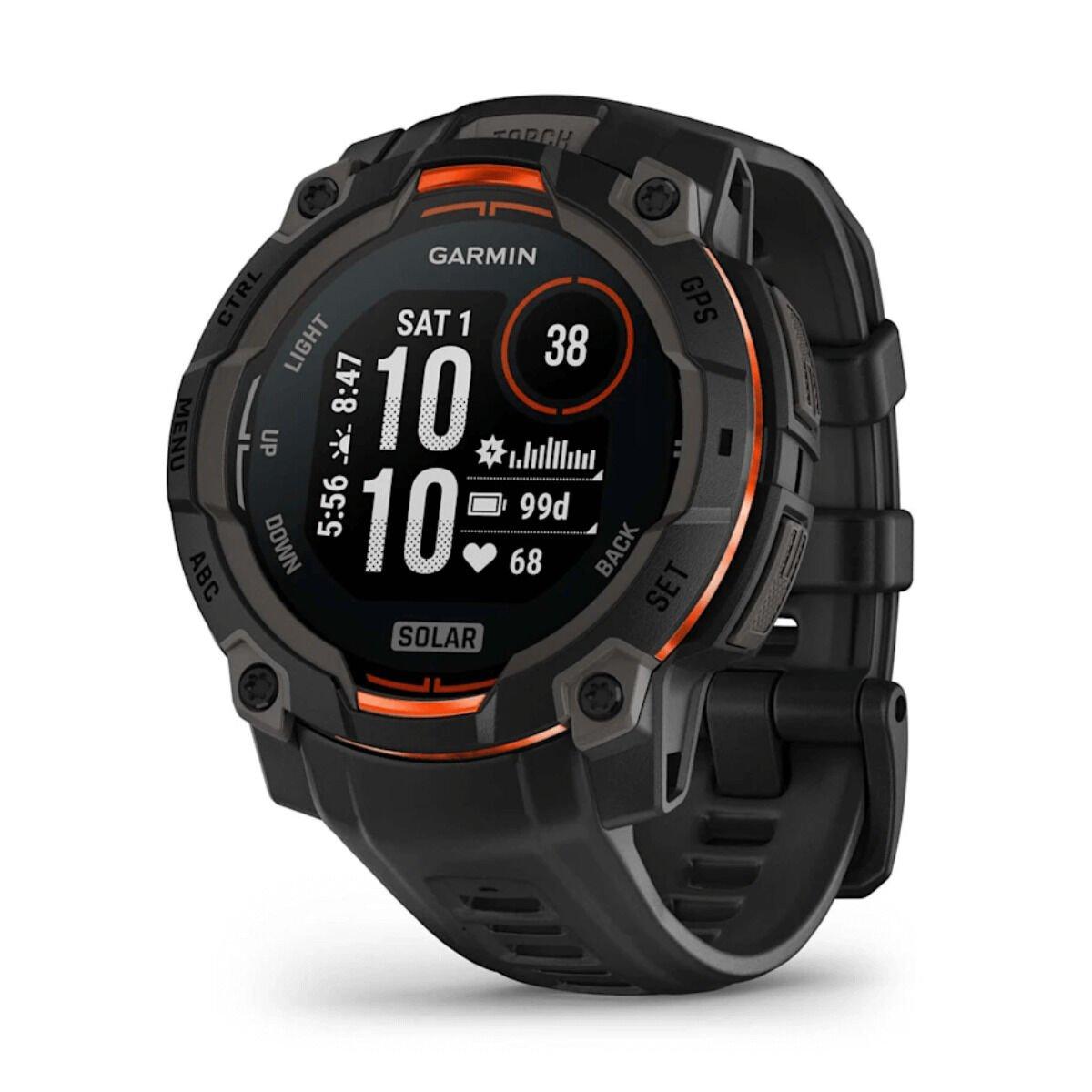 Smartwatch Garmin Instinct 3 Solar GPS 45mm Negro 0,9" 45 mm