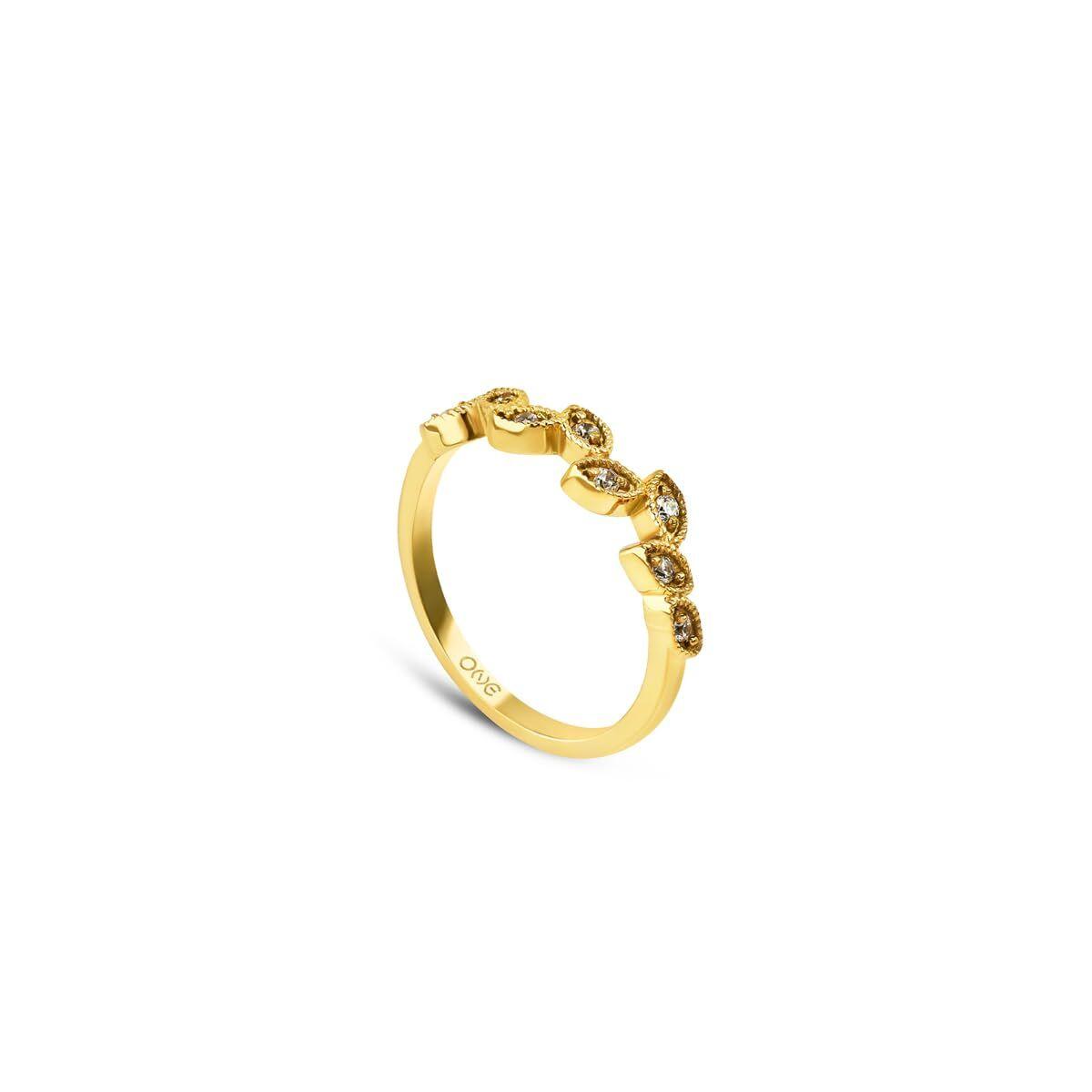 Anillo Mujer One Jewels OJATR02D-6 Dorado 6