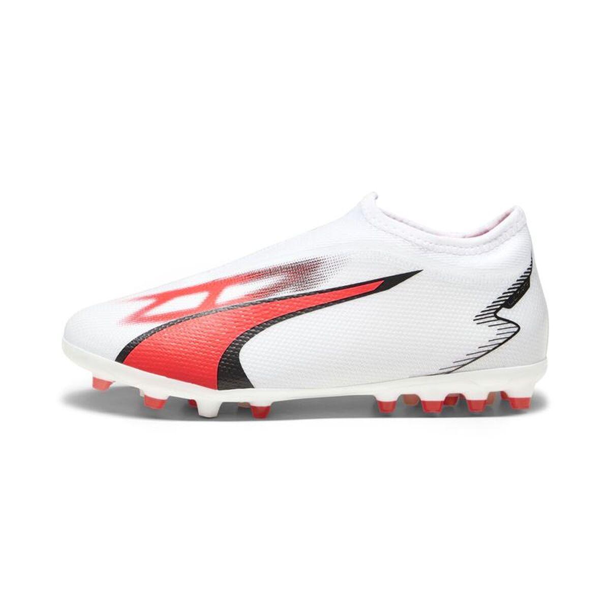 Botas de Fútbol para Niños Puma Ultra Match Ll Mg Blanco
