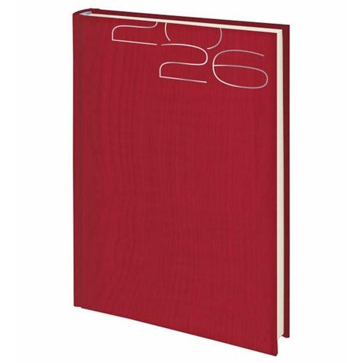 Dietario Deusto Cervino Burdeos A5 14,5 x 20,5 cm 2026