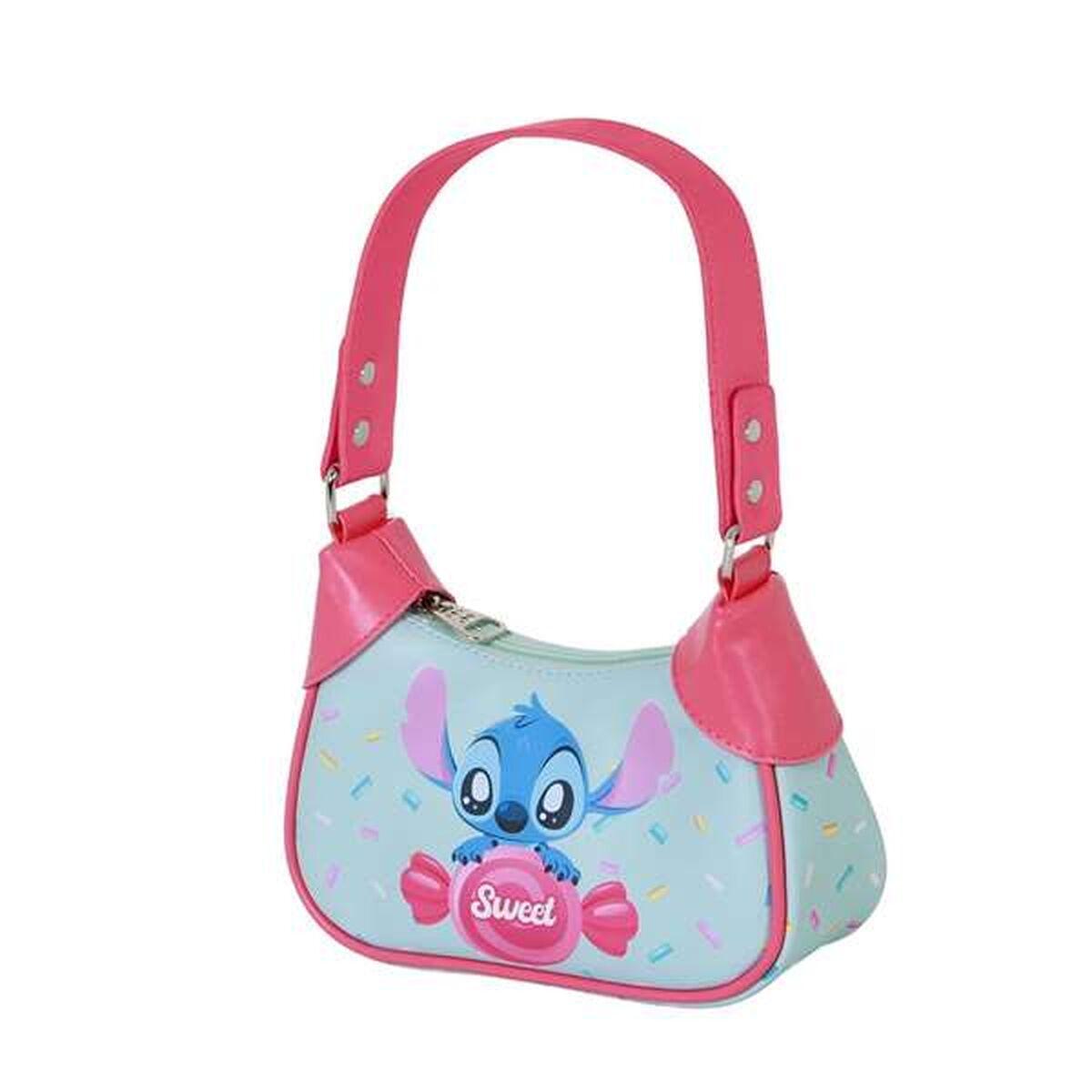 Bolso Bandolera Stitch Azul 14,5 X 21,5 X 8 CM