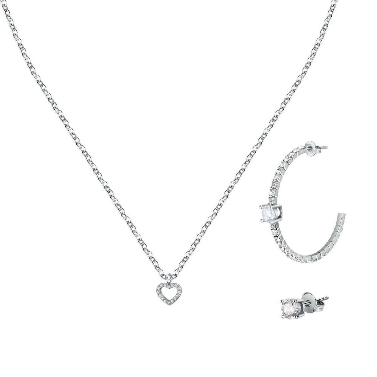 Conjunto Collar y Pendientes La Petite Story LPS20ASD05 Plateado