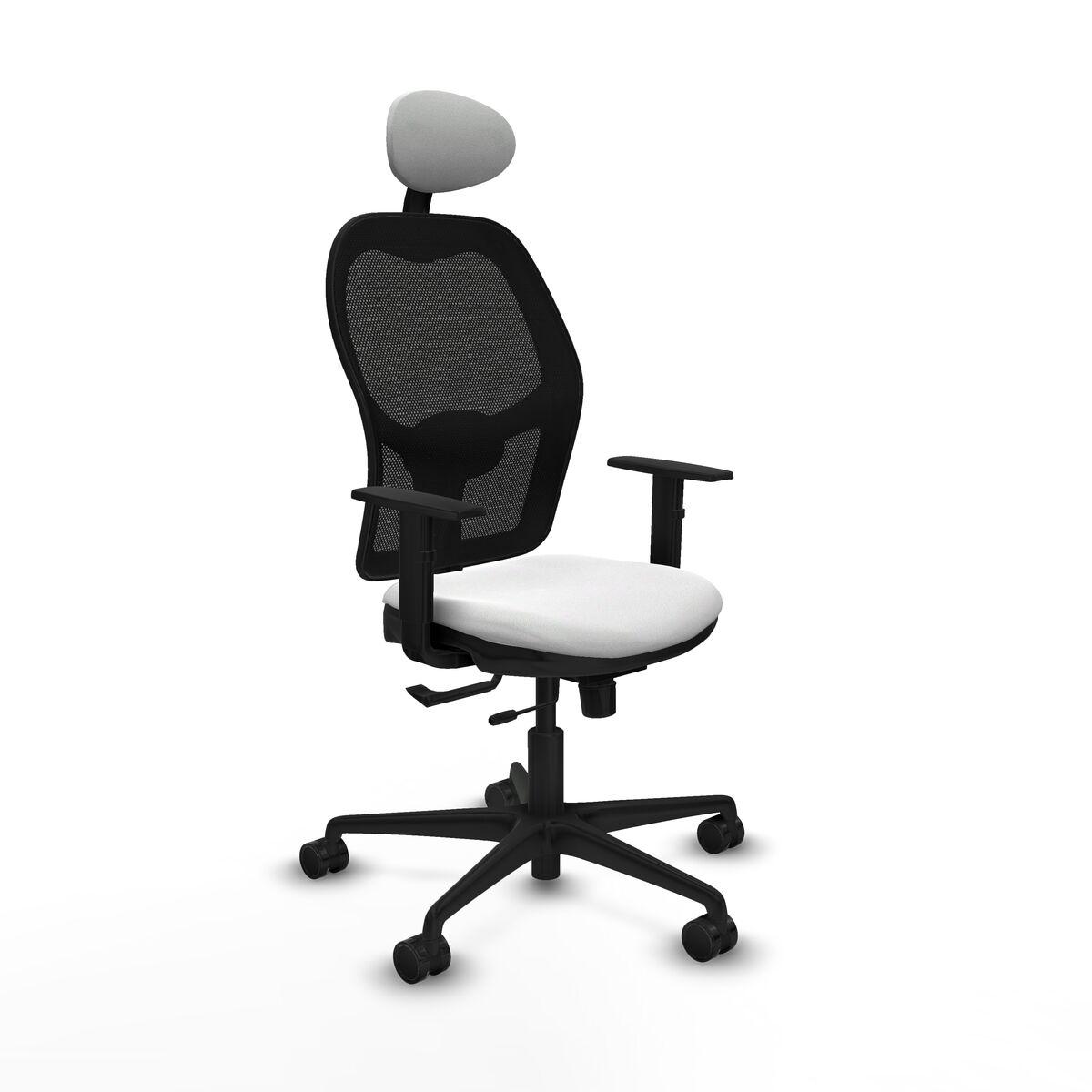 Silla de Oficina con Cabecero Jorquera Piqueras y Crespo 1D036N1 Blanco