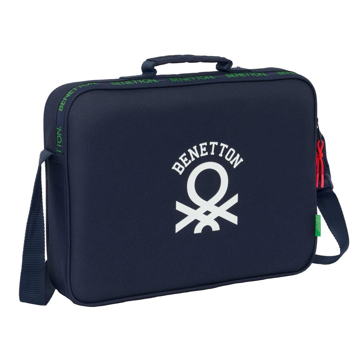 Mochila Escolar Benetton Together Azul marino 38 x 28 x 6 cm