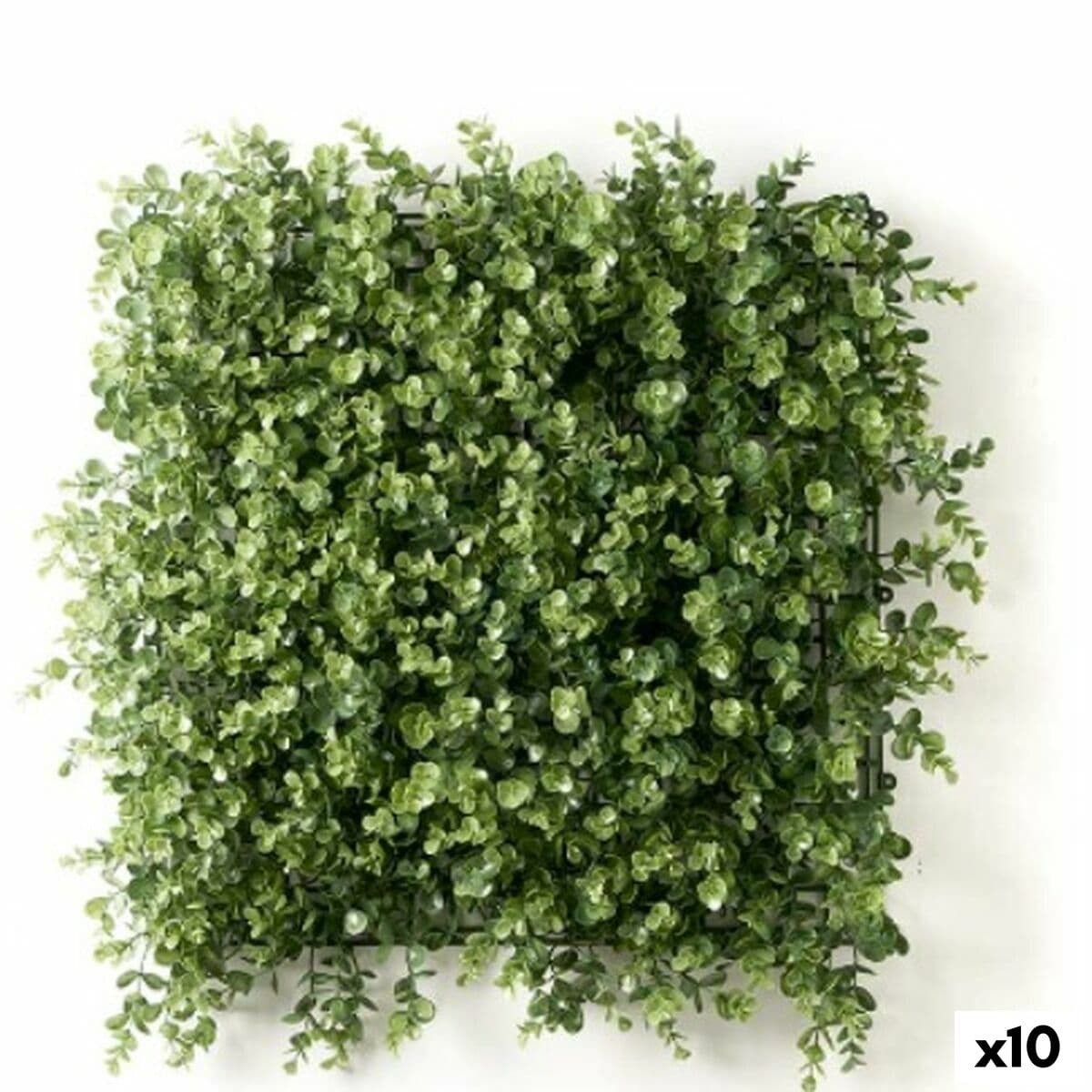Jardín Vertical Ibergarden Verde Plástico Hojas 50 x 50 cm (10 Unidades)