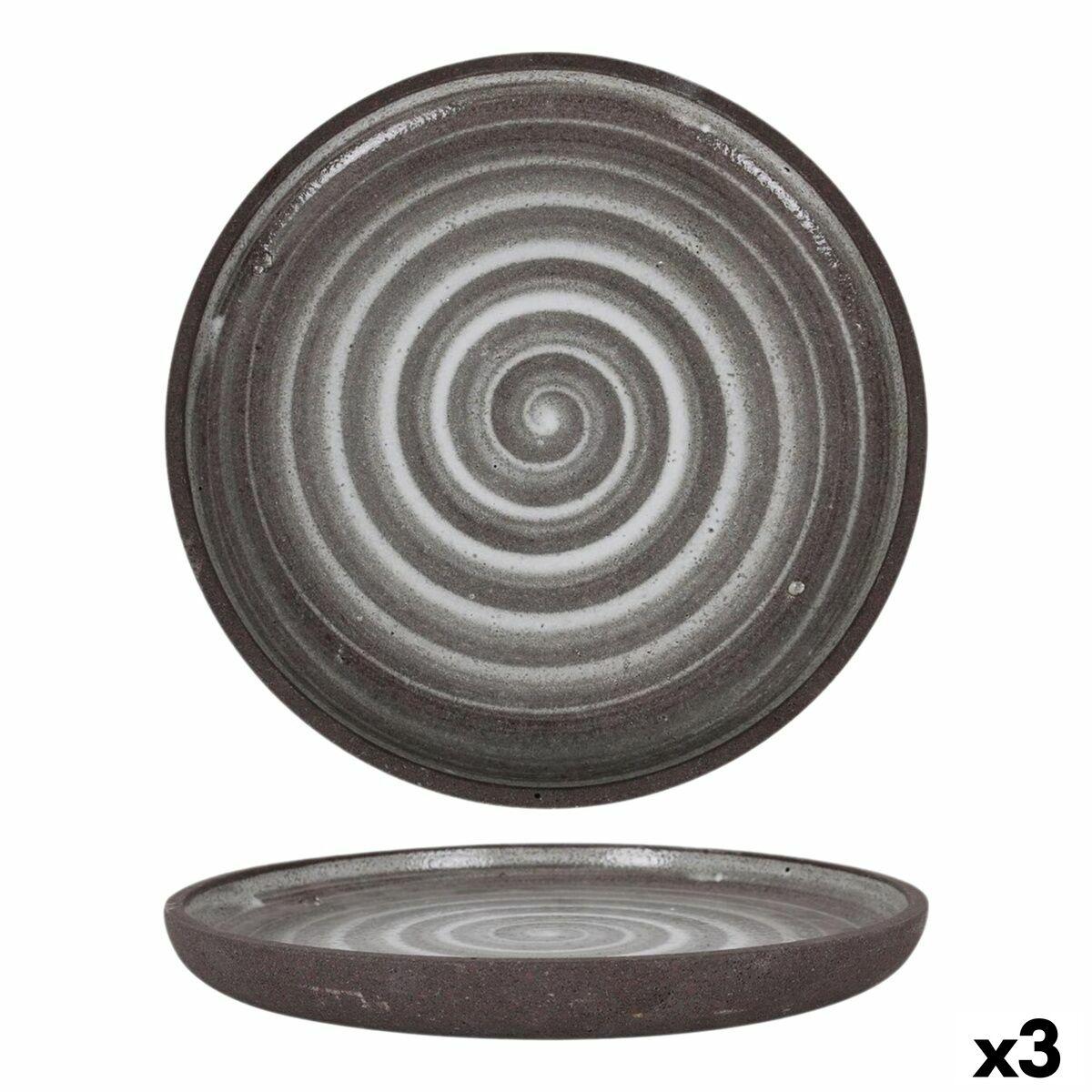 Plato Llano Krakatoa Ø 27 cm (3 Unidades)