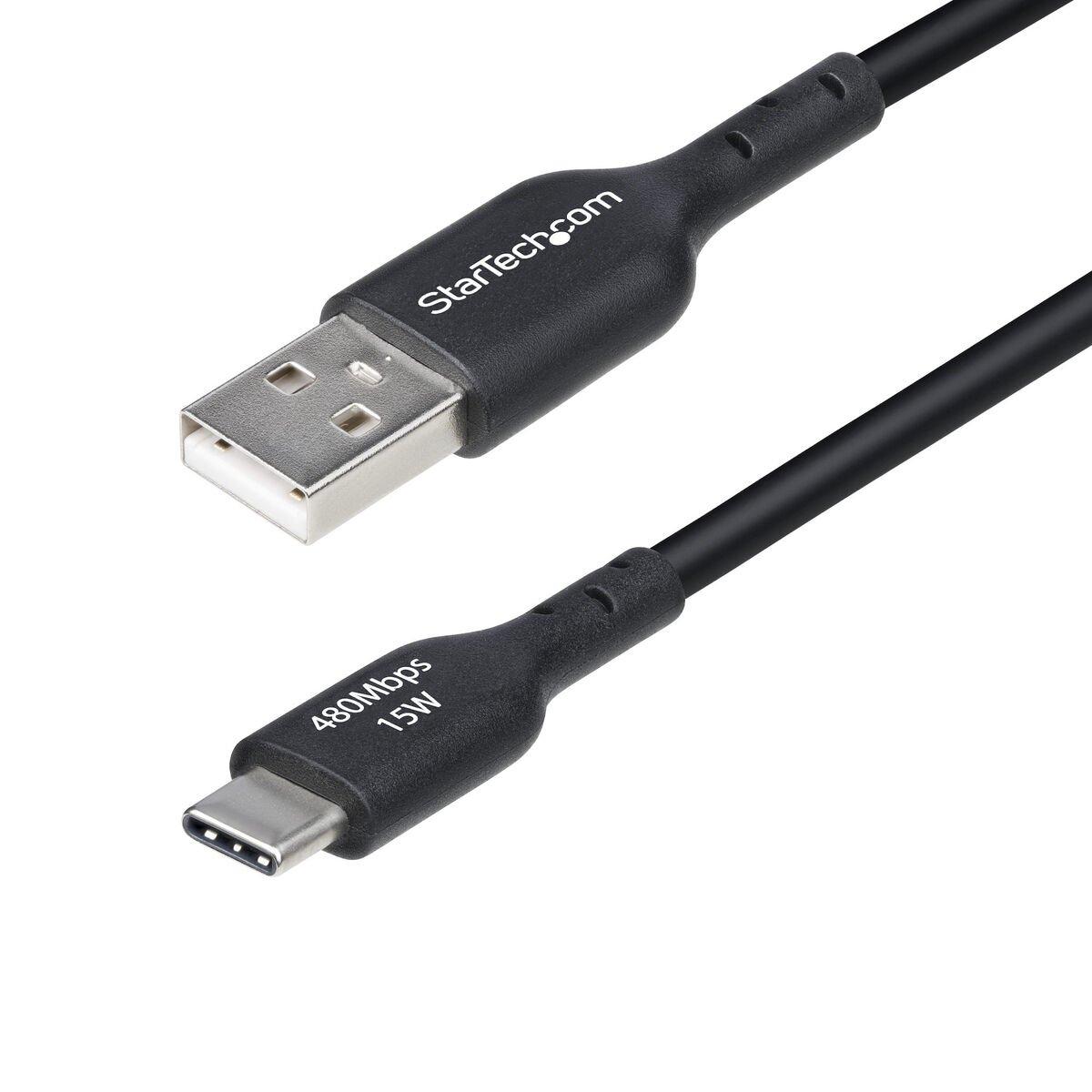 Conector RJ45 Categoría 6 FTP Startech USB2AC30CMBK Negro