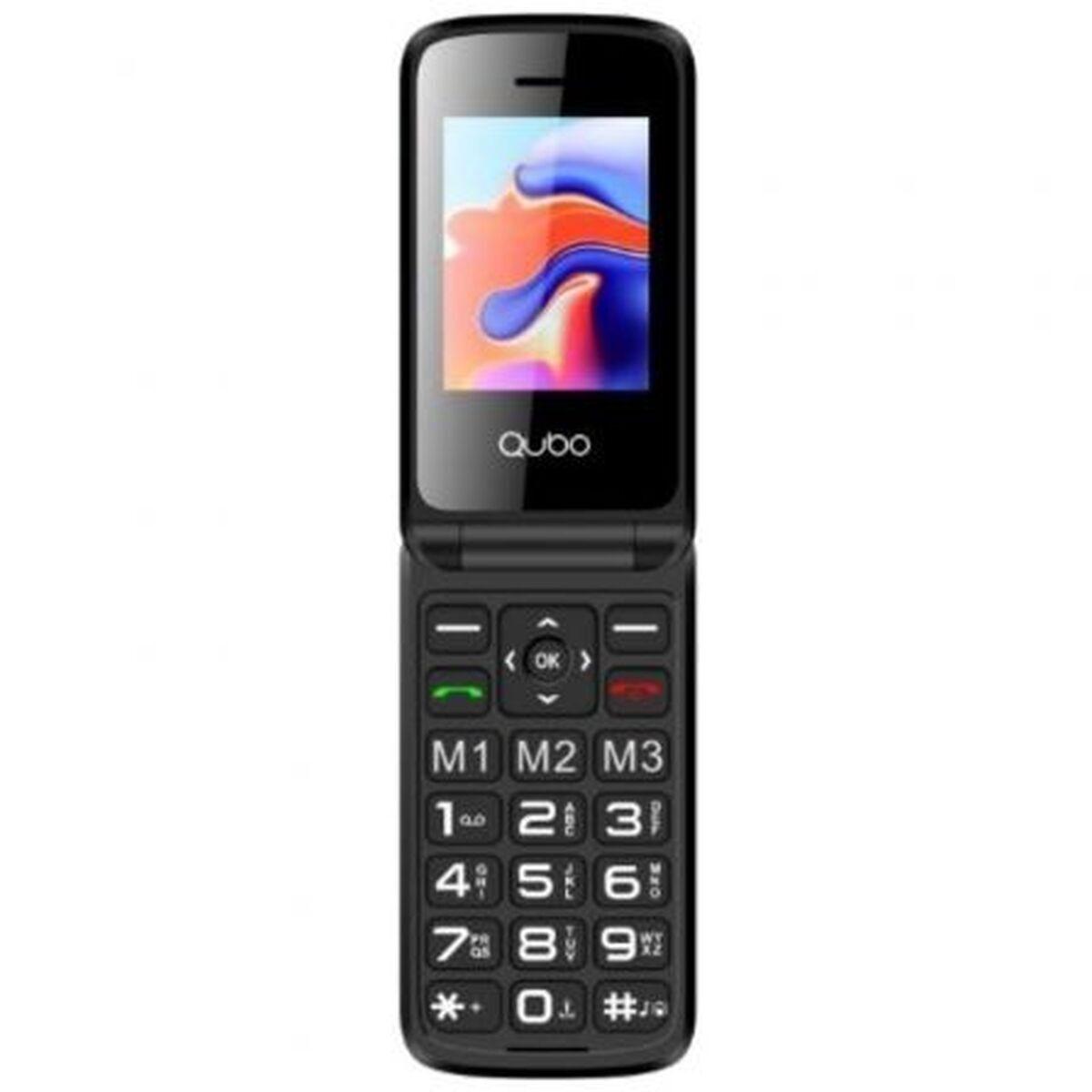 Teléfono Móvil para Mayores Qubo Qubo X-247 2,4” QVGA