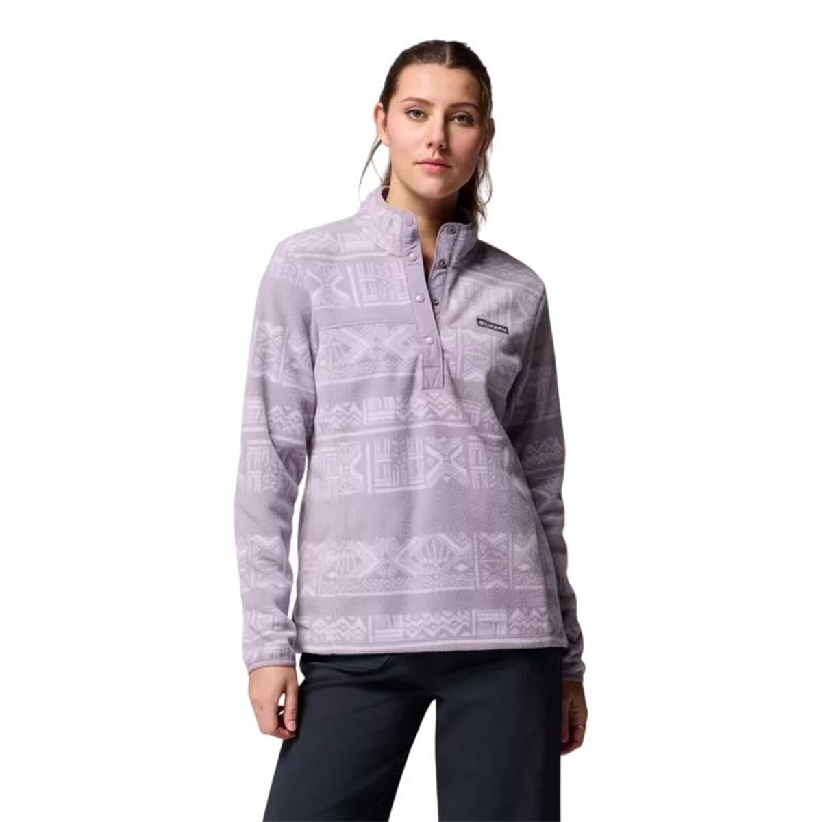 Forro Polar Columbia Benton Springs™ Violeta suave Mujer
