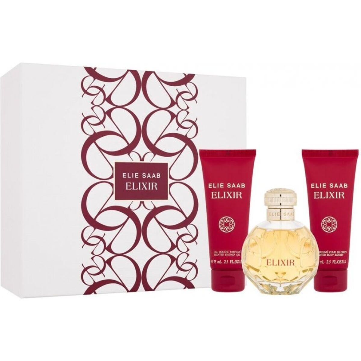 Set de Perfume Mujer Elie Saab ELIXIR 3 Piezas