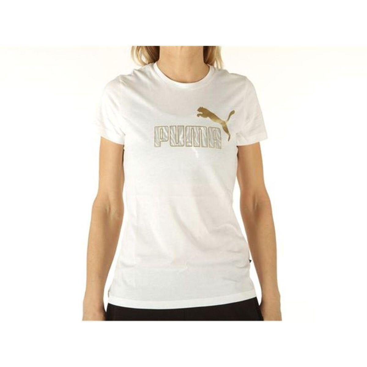 Camiseta de Manga Corta Mujer Puma 670001 02 Blanco (XS)