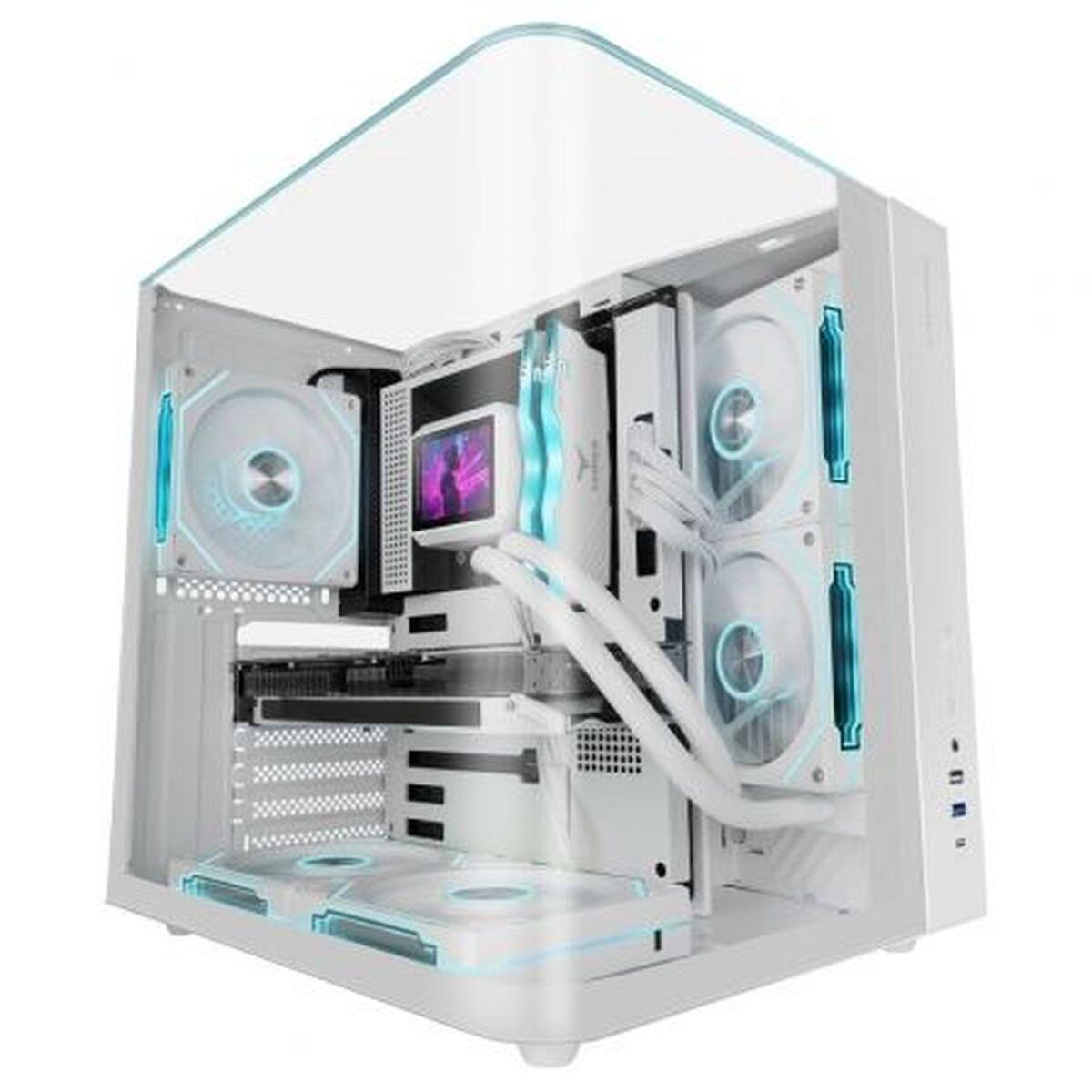 Caja Semitorre ATX Mars Gaming MCINFINIOLITEW Blanco