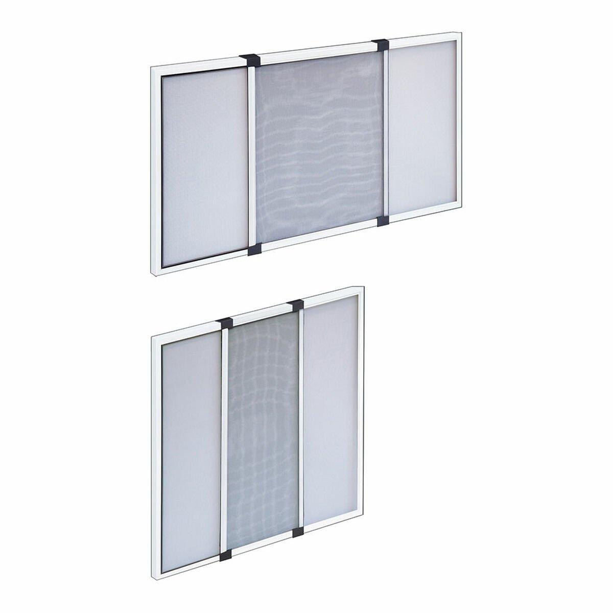 Mosquitera IRS Blanco 70 x 50 cm Ventanas Extensible (2 Unidades)