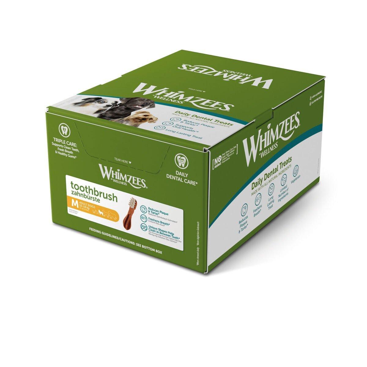 Golosina de Cuidado Dental Whimzees ToothBrush (75 Unidades)