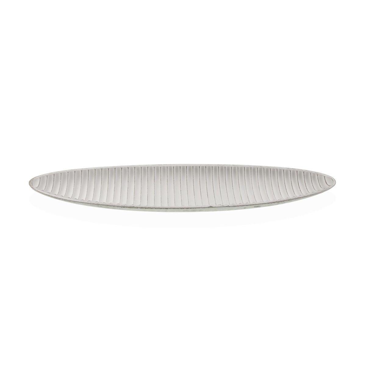 Centro de Mesa Versa Blanco Madera MDF 15 X 3 X 58 CM