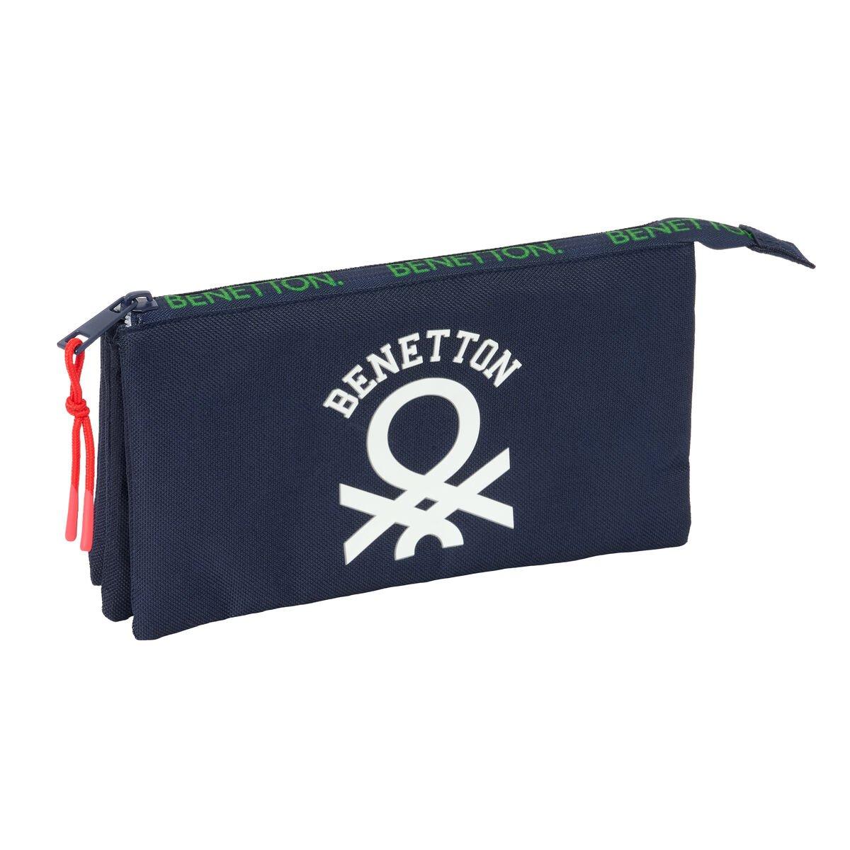 Portatodo Benetton Together Azul marino 22 x 12 x 3 cm